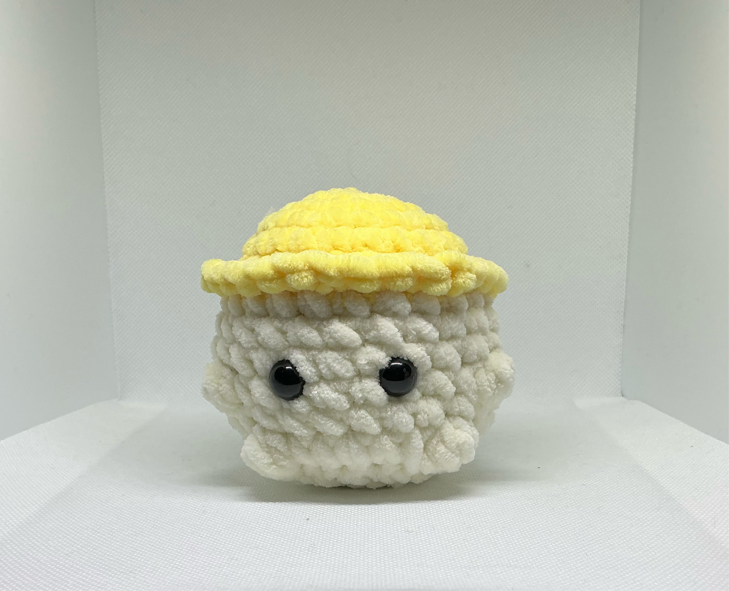 Crochet mushroom boi