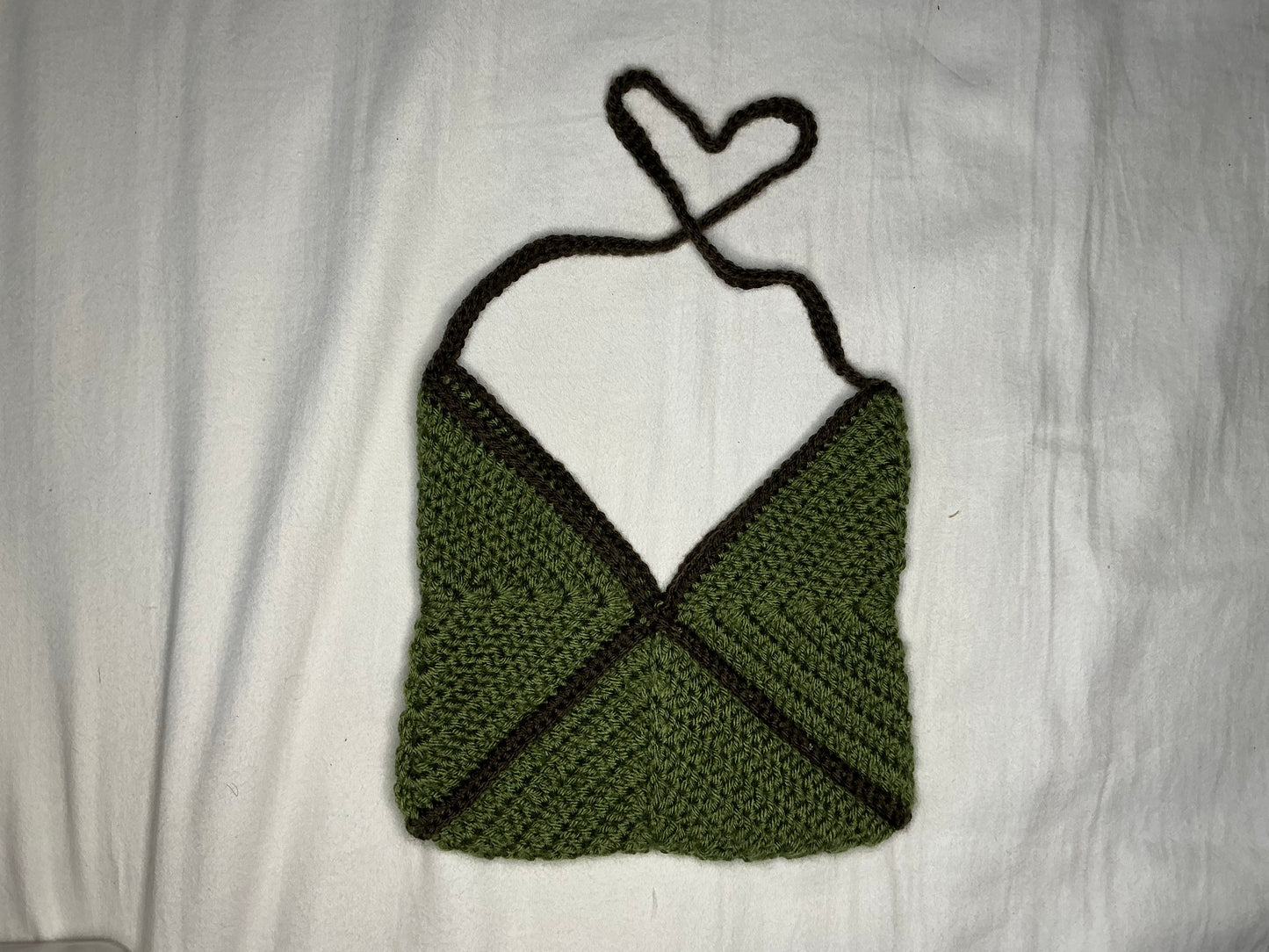3 granny square bag