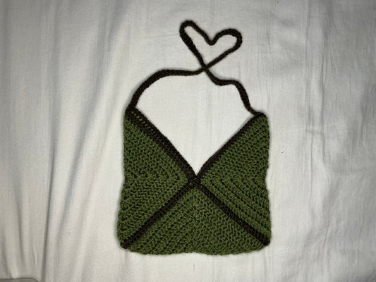 3 granny square bag