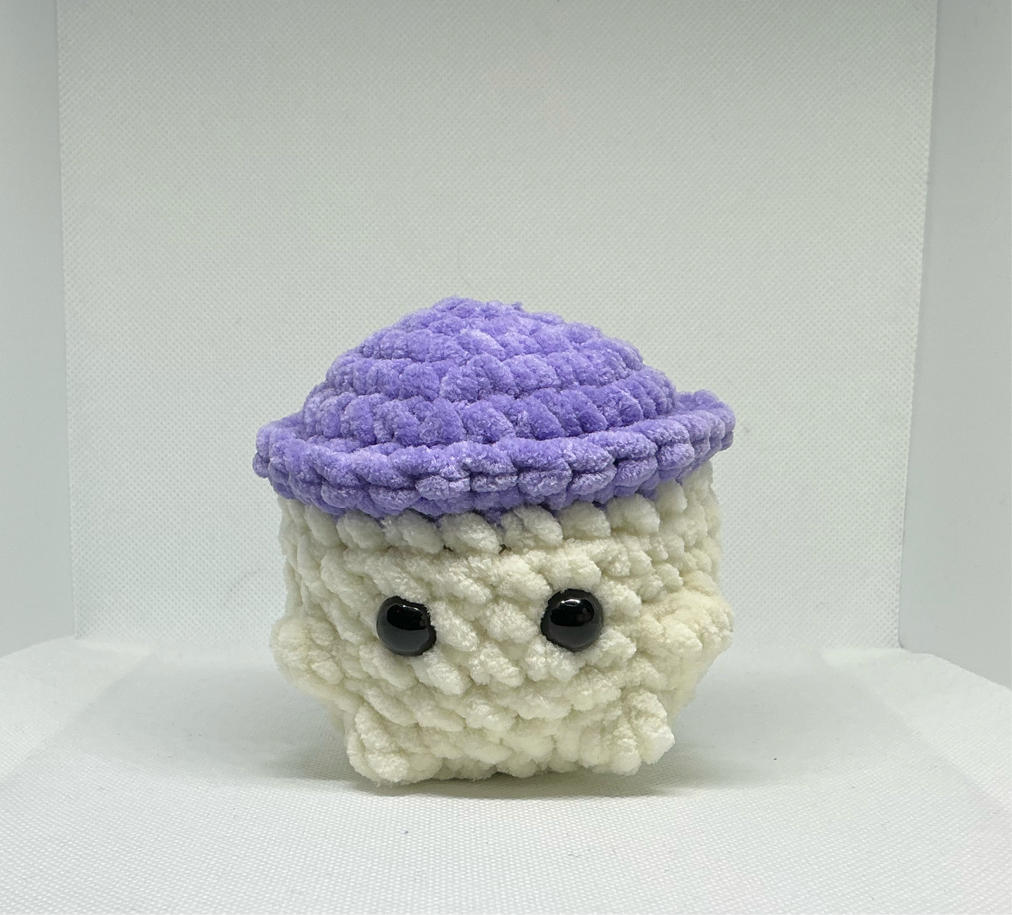 Crochet mushroom boi